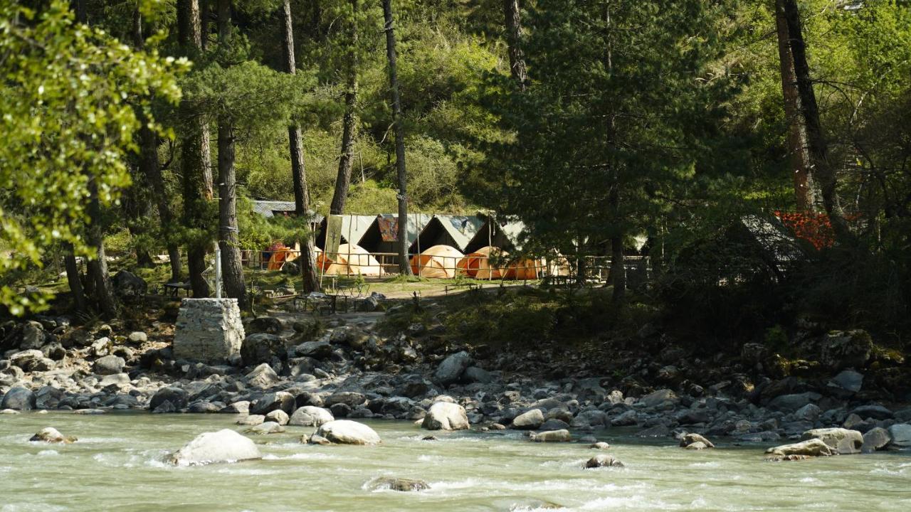 Himtrek Riverside Camps, Kasol Esterno foto